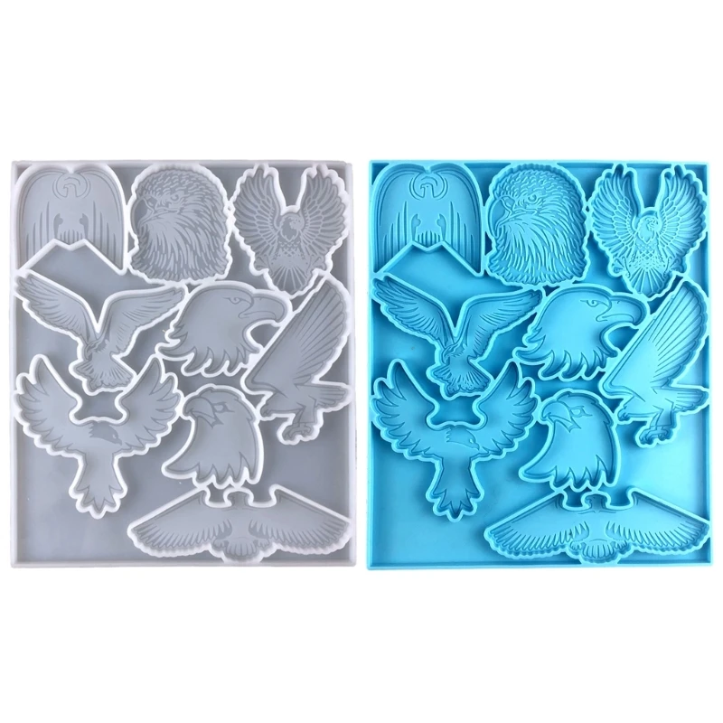 

Silicone DIY Keychain Molds Clay Moulds Jewelry Making Tools for Kid Dropship