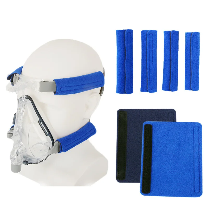 4pcs CPAP Mask Strap Covers, Anti-Indentation Soft Pads for Headgear, Nasal Mask Cushion Protectors, CPAP Accessories, 2 Pairs