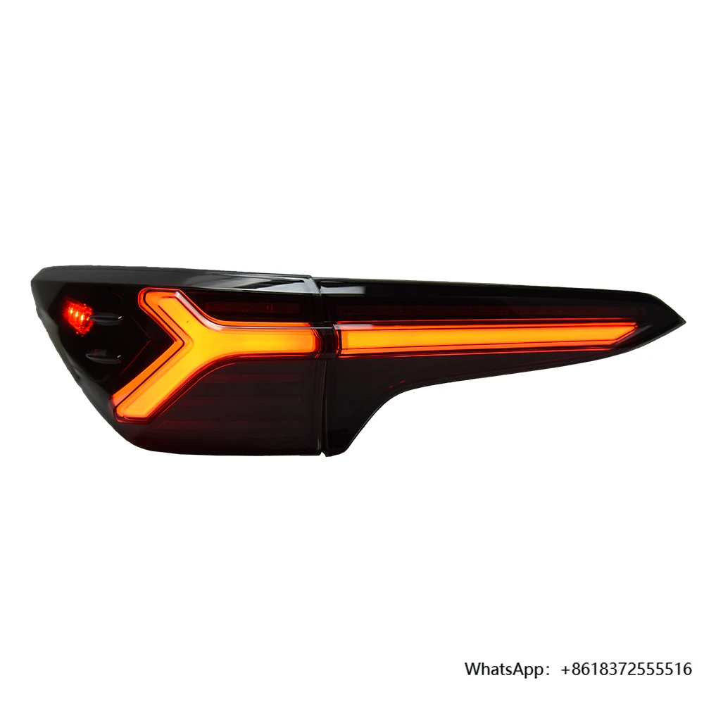 

daCar Lights for Toyota Fortuner 2017-2022 LED Auto Taillights Assembly Upgrade All New Design Backlight Dynamic Lamp Accessorie