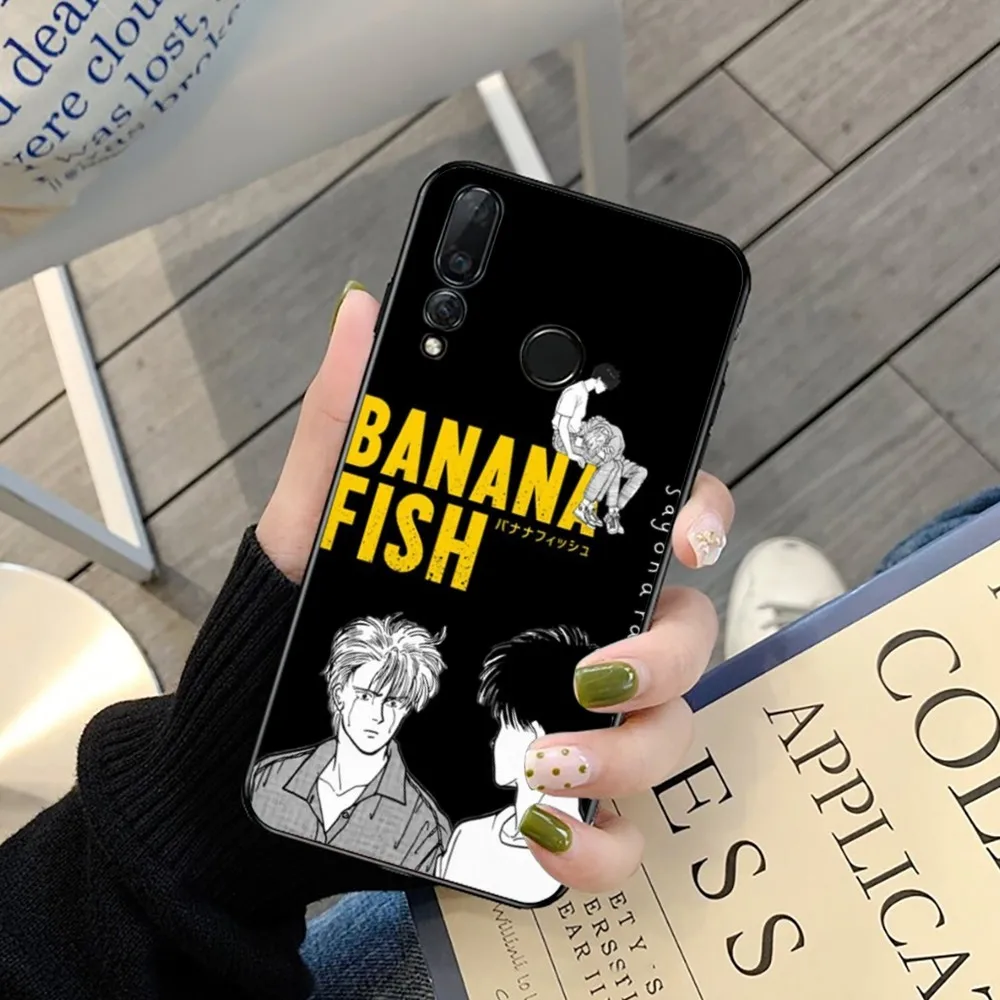 Banana fish Ainme Phone Case For Huawei Y9 6 7 5 Prime Enjoy 7s 7 8 plus 7a 9e 9plus 8E Lite Psmart Shell