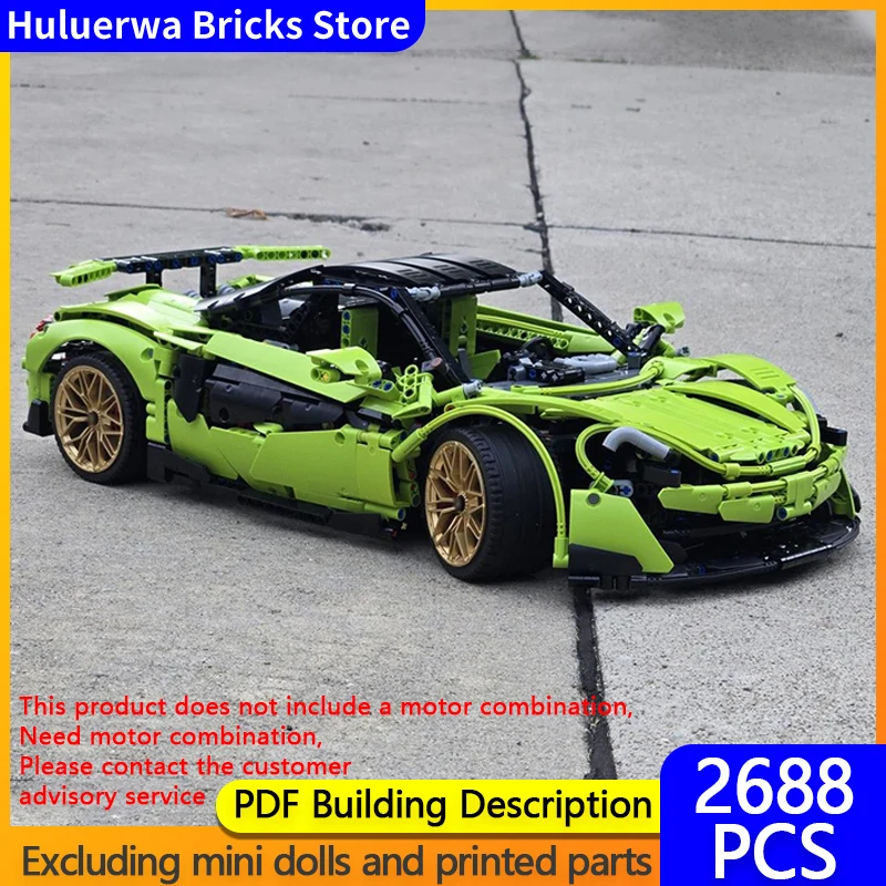 

Модель скоростного гоночного автомобиля MOC, строительные кирпичи 600LT, верхний уровень, спортивный автомобиль, модульная технология, детские праздничные подарки, сборный игрушечный костюм