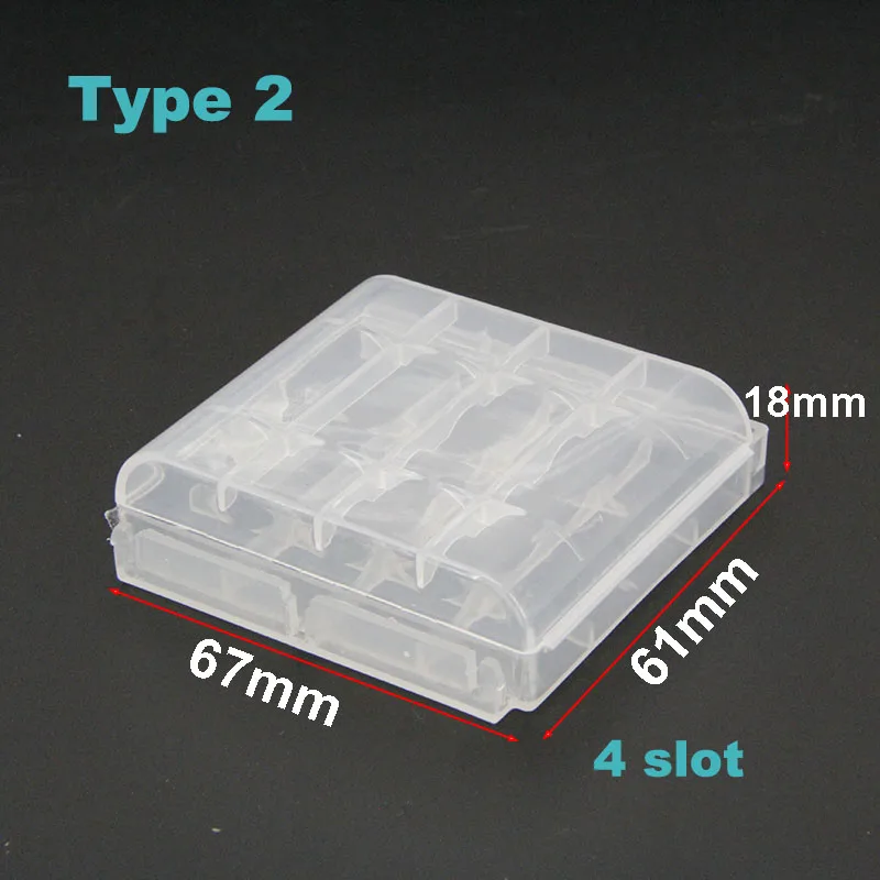 5 قطعة xAA 4xAA 2x1.5 فولت 4x1.5 فولت صندوق تخزين البطارية البلاستيك الصلب غطاء حامل حماية حالة بيضاء لصندوق تخزين البطارية L1