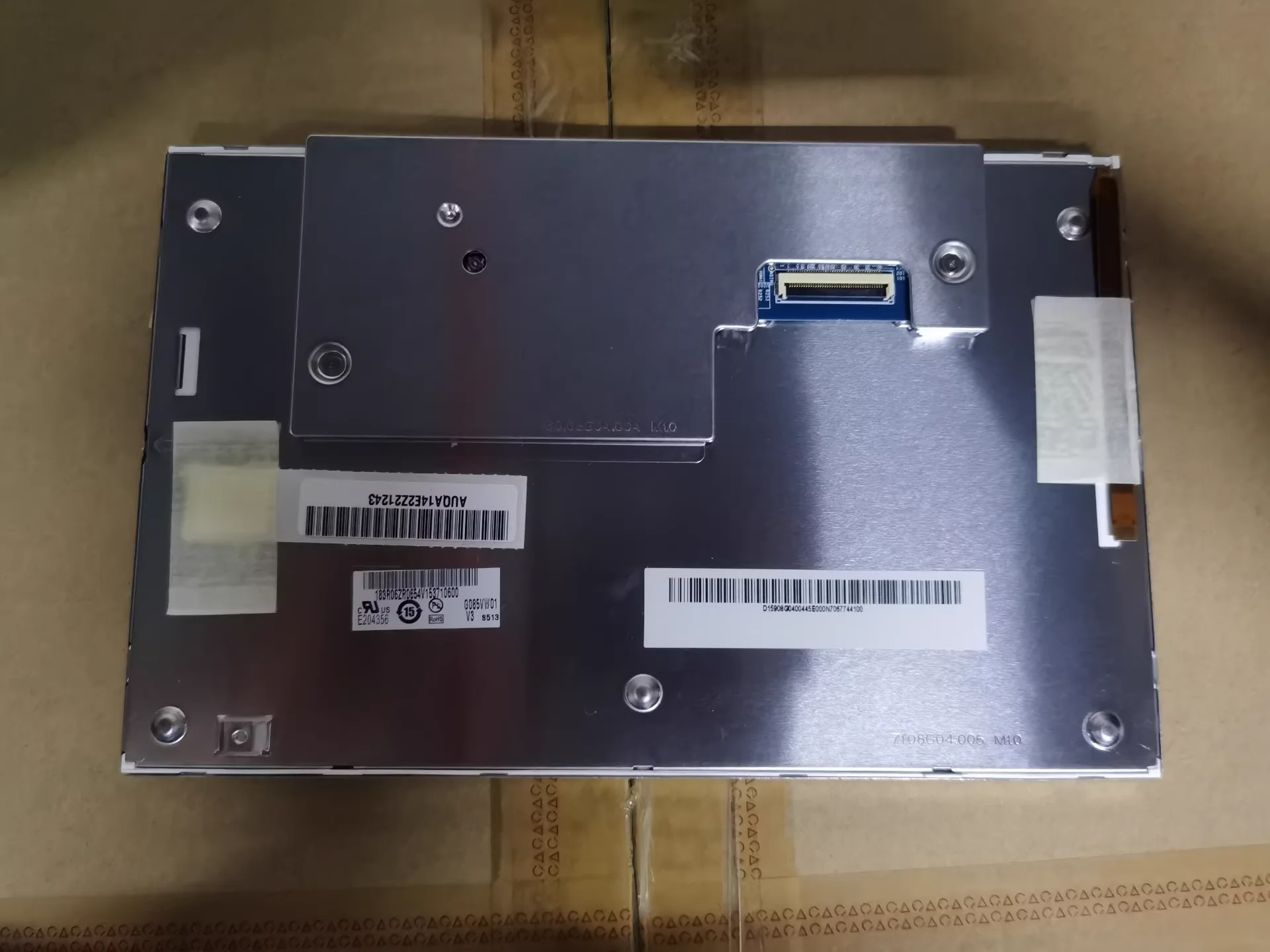 G085VW01 V3 Tela LCD de 8,5 polegadas 800 × 480