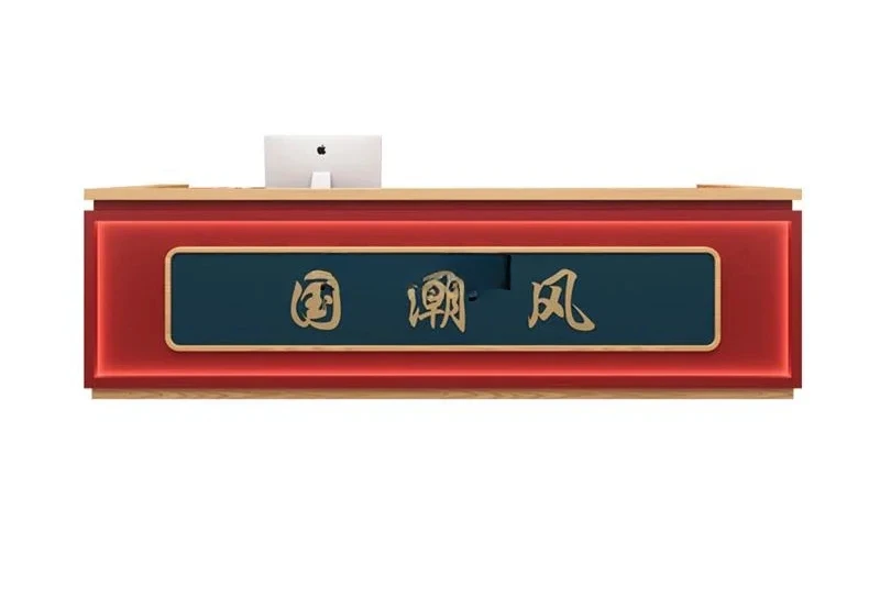 Wedding supplies bar front desk, hot pot restaurant barbecue shop checkout page reception desk