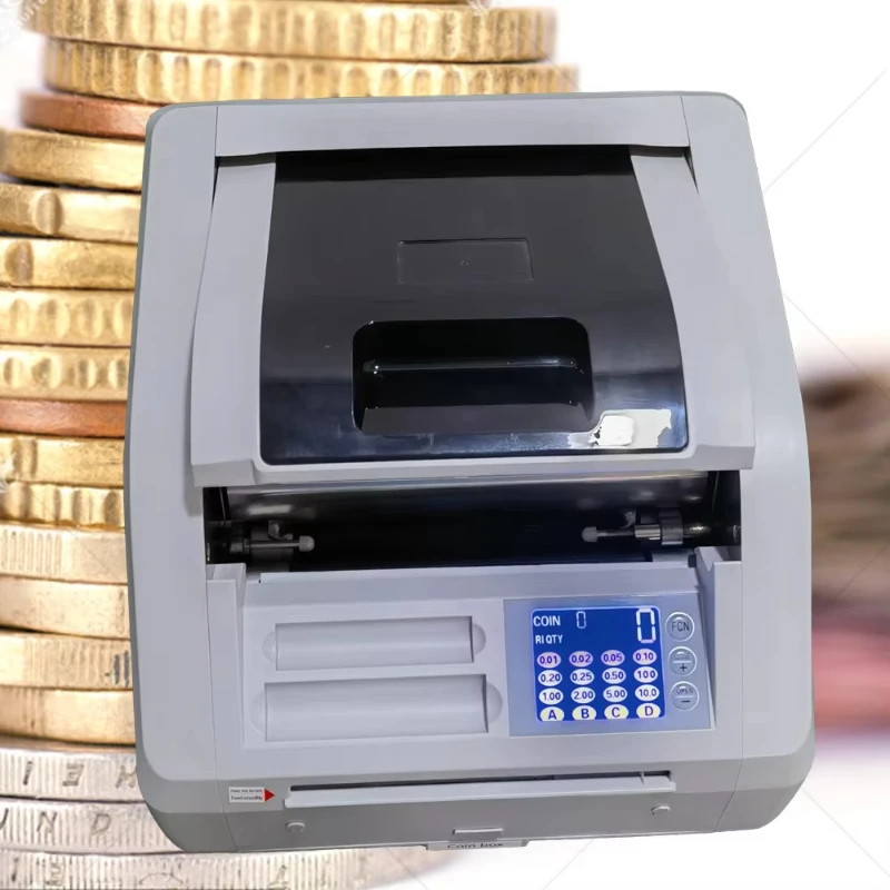 Mini Automatic Coin Packing Machine Different Size Coin Packing Divider