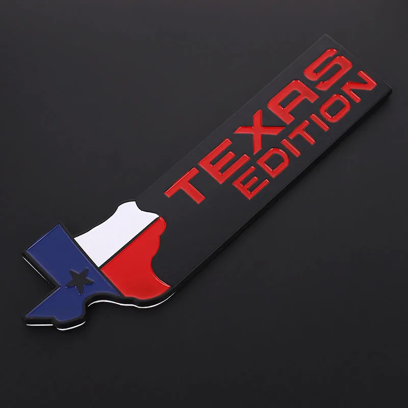 3D Texas Edition Badge Emblem Decal Sticker for Jeep Grand Cherokee Renegade Patriot Compass Wrangler Liberty Renegade Commander