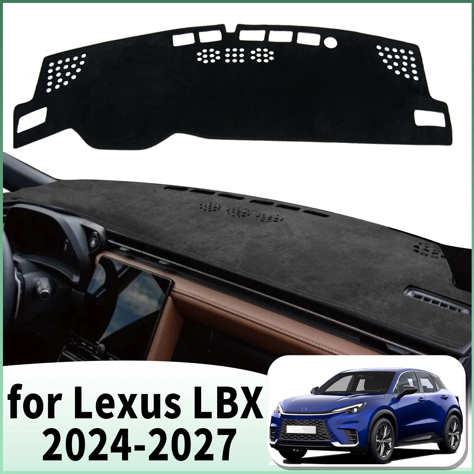 

fit for Lexus LBX 2024 2025 2026 Dashmat Car Accessories Dashboard Cover Pad DashMat Sunshade Protective Carpet