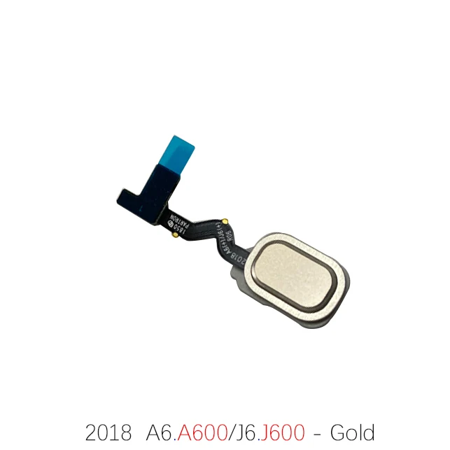 Home Button Cable For Samsung Galaxy 2018 A6 A600 J6 J600 2018 A7 A750 Fingerprint Sensor Flex Cable A530 A730 A9 A920 A320 A520