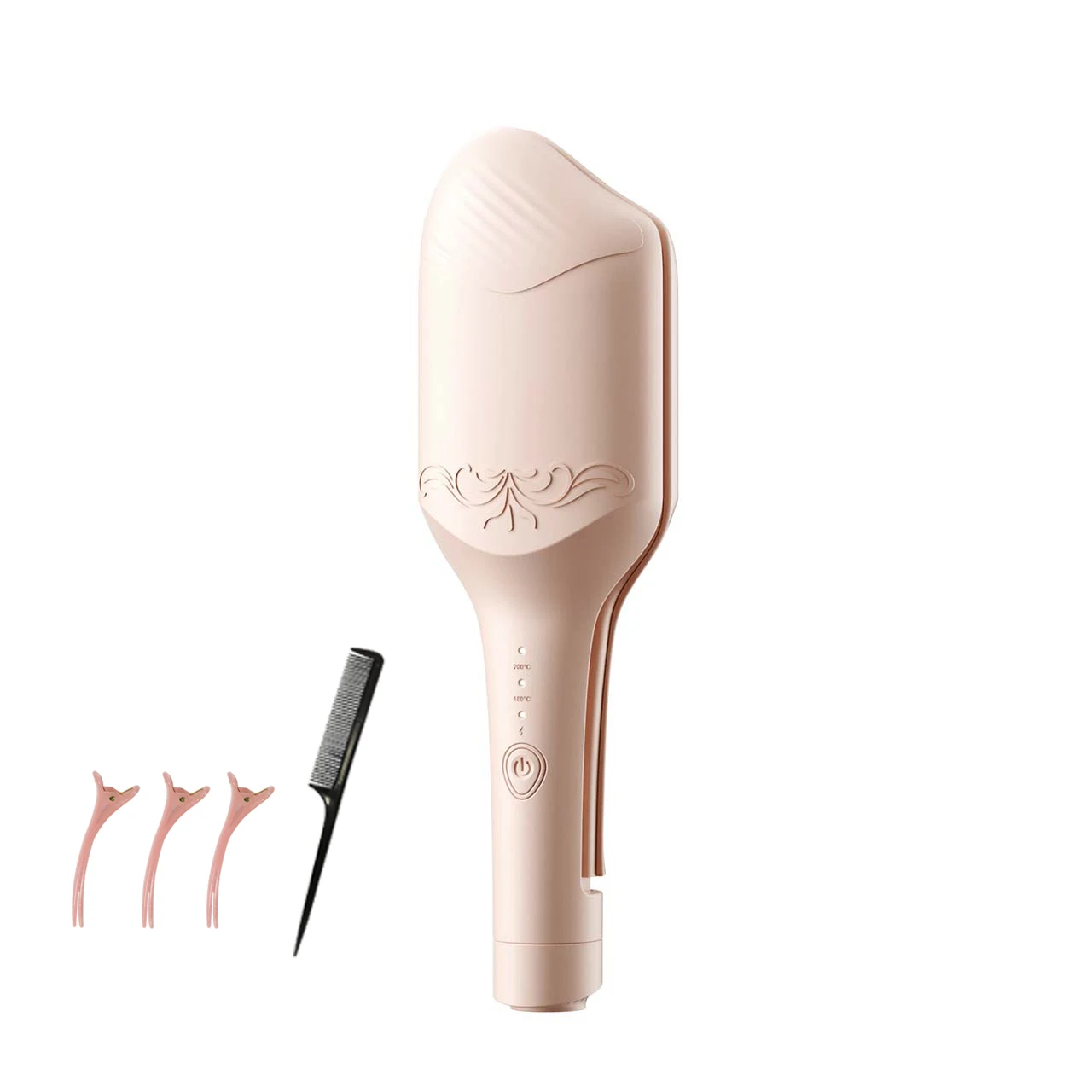 

40mm Deep Waver Hair Curler,Hair Crimper with 2 Temperature Settings for Fast & Long Lasting Curls, Hair Styling Tool for Women