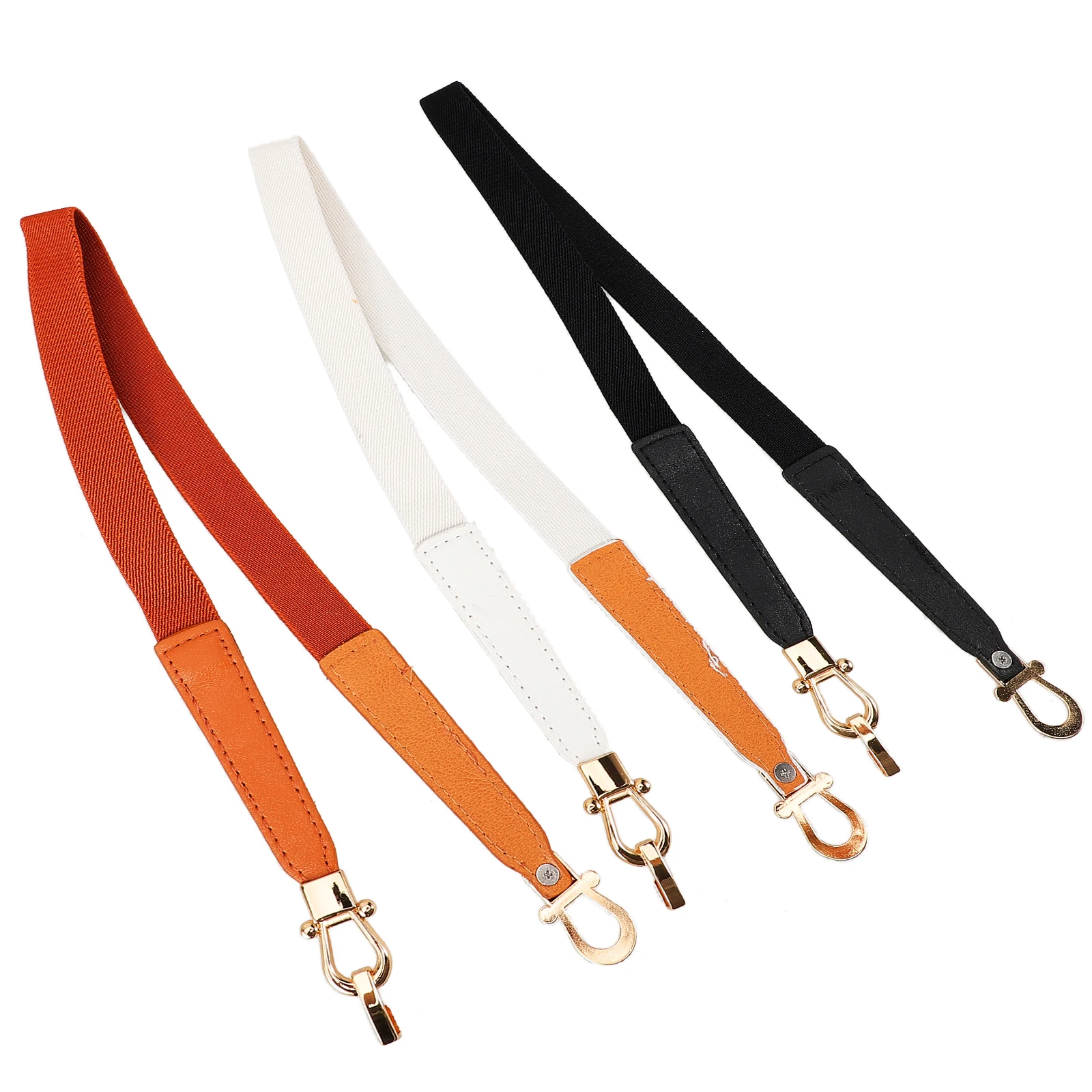 

3pcs Women's Decorative Waist Belt Adjustable Dress Casual Belt for Skirt Jeans Vintage Stretch Zinc Alloy Belts