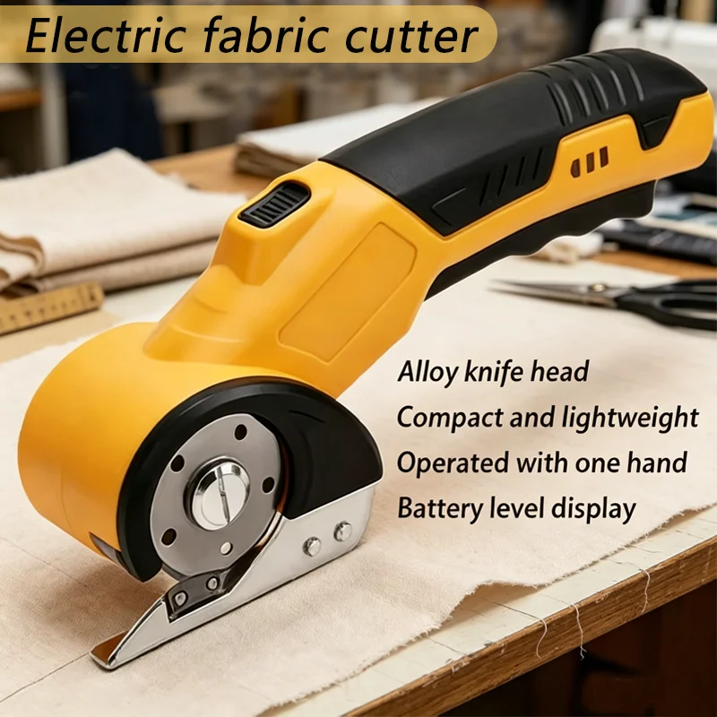

Rechargeable Cordless Electric Scissors Cardboard Cutter for Carpet Fabric Leather Fabric Cutting Machine electric tool