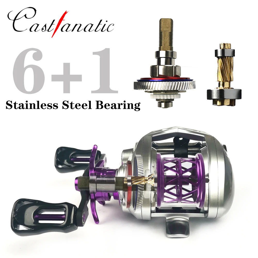 Carrete baitcasting BFS Castfanatic B1 Ultralight Finesse para perca - imagen 3