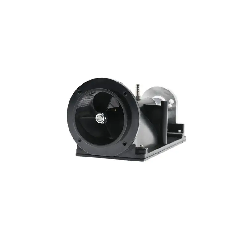 ABJL 40mm Water Jet Thruster Pump with 3 Blades Propeller for 775 Motor RC Jet Boat Black