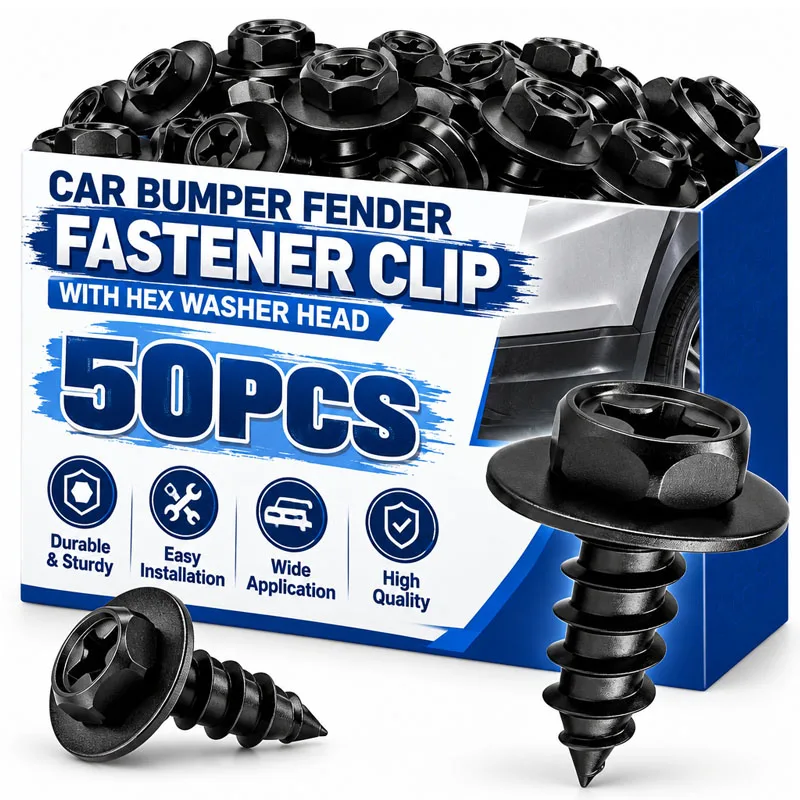 100pcs Stainless Steel License Plate Bolts with Rustproof Black Front Rear Bolt Fasteners Kit for Car Domestic Vehicles Truck