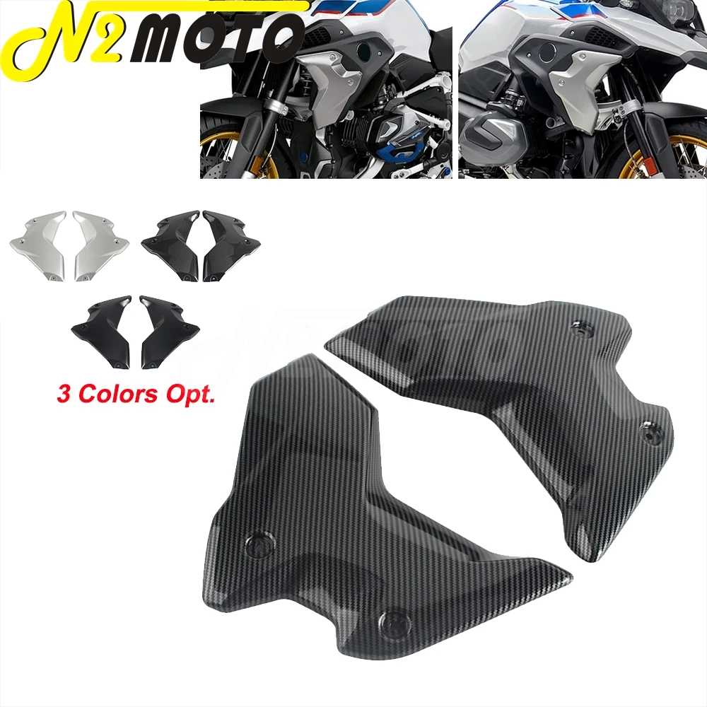 Motorcycle Front Radiator Side Cover For BMW R 1250GS R 1250 GS 2018-2023 2019 2020 2021 Frame Guard Panel Fairing Cowl R1250 GS