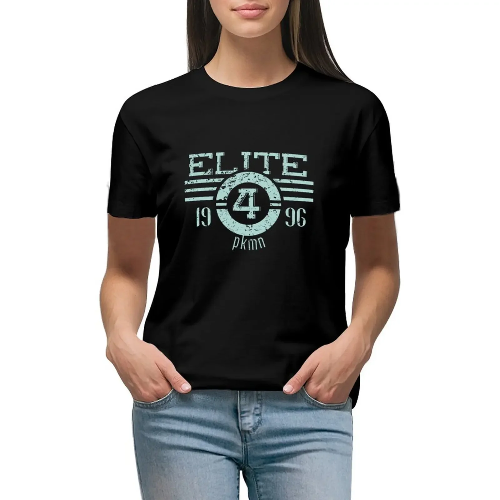 

Elite T-Shirt plain oversized customs design your own animal print shirt for girls Women's summer blouses 2024