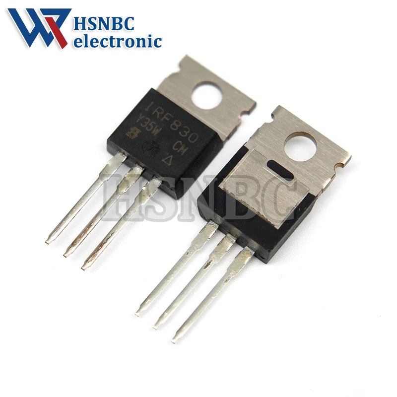 10PCS IRF830 IRF830PBF TO-220 4.5A 500V N-channel Power MOSFET Transistor 100% New Original