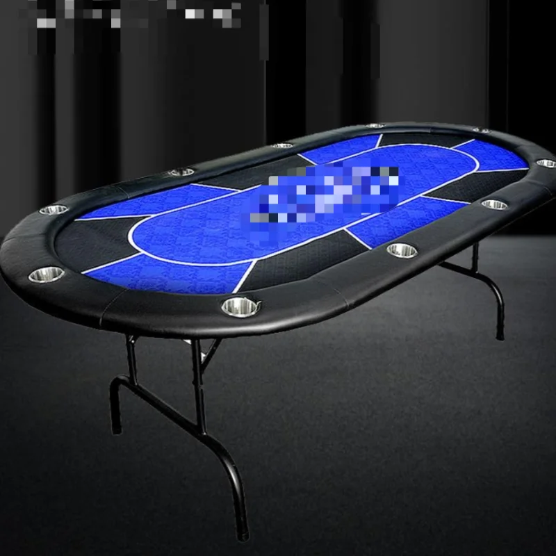 Professional Texas poker simple foldable home  desktop board oval