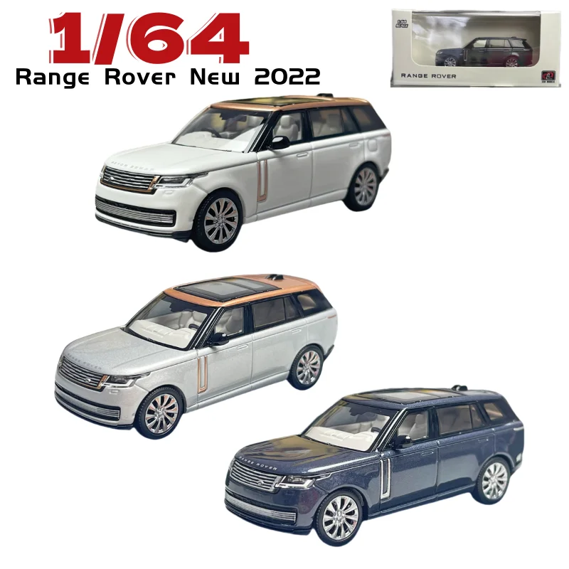 

LCD Diecast 1/64 Scale Range Alloy Car Model Range Rover New 2022 SUV Play Vehicles Toys for Boys Original Box