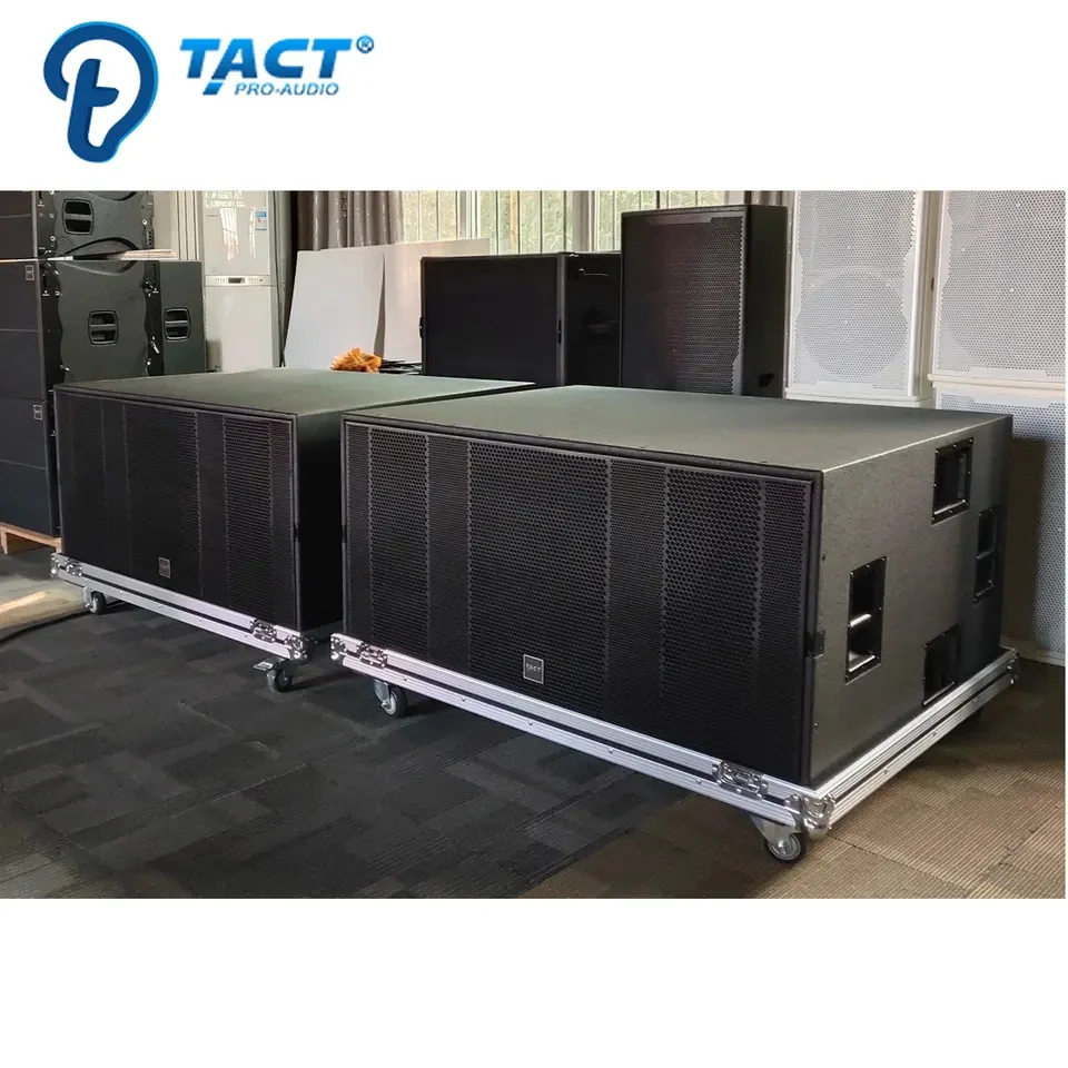 Tact B2 Neodymium Magnet Dual 18 Inch Subwoofer 3400W High Power Outdoor Bass Speaker