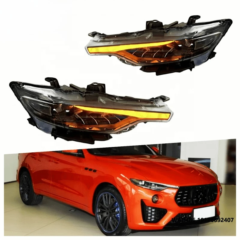 

For 'Maserati Levante LED Matrix Headlights Upgrade 6500K Color Temperature