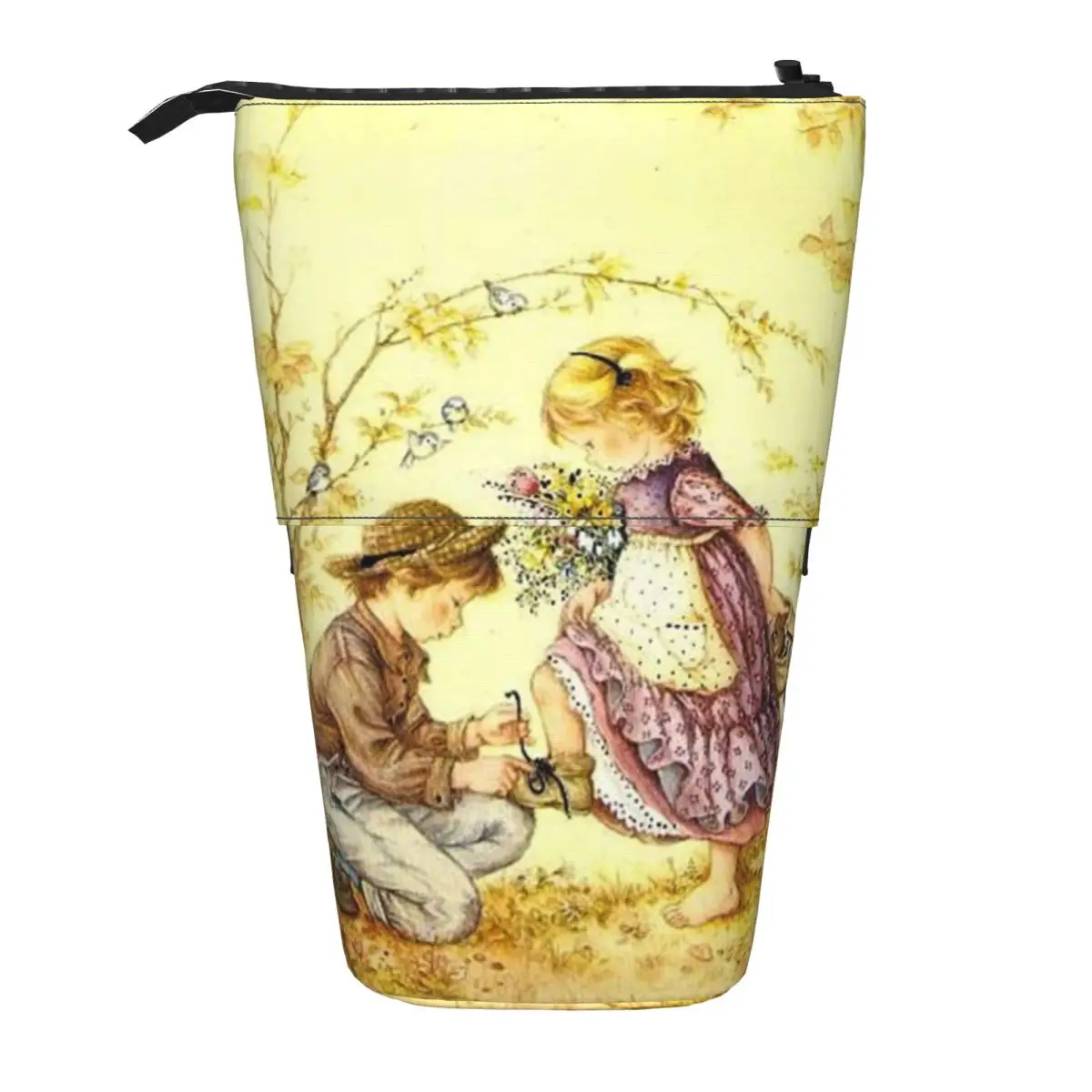 مخصص S-Sarahs K-Kays Kawaii مقلمة بنات بنين سعة كبيرة الكرتون فتاة قلم رصاص الحقيبة الطلاب القرطاسية