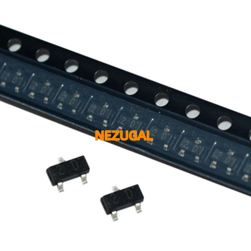 100 sztuk MMBTA92 SOT23 A92 SOT MMBTA92LT1G SMD 2D SOT-23 nowe tranzystor