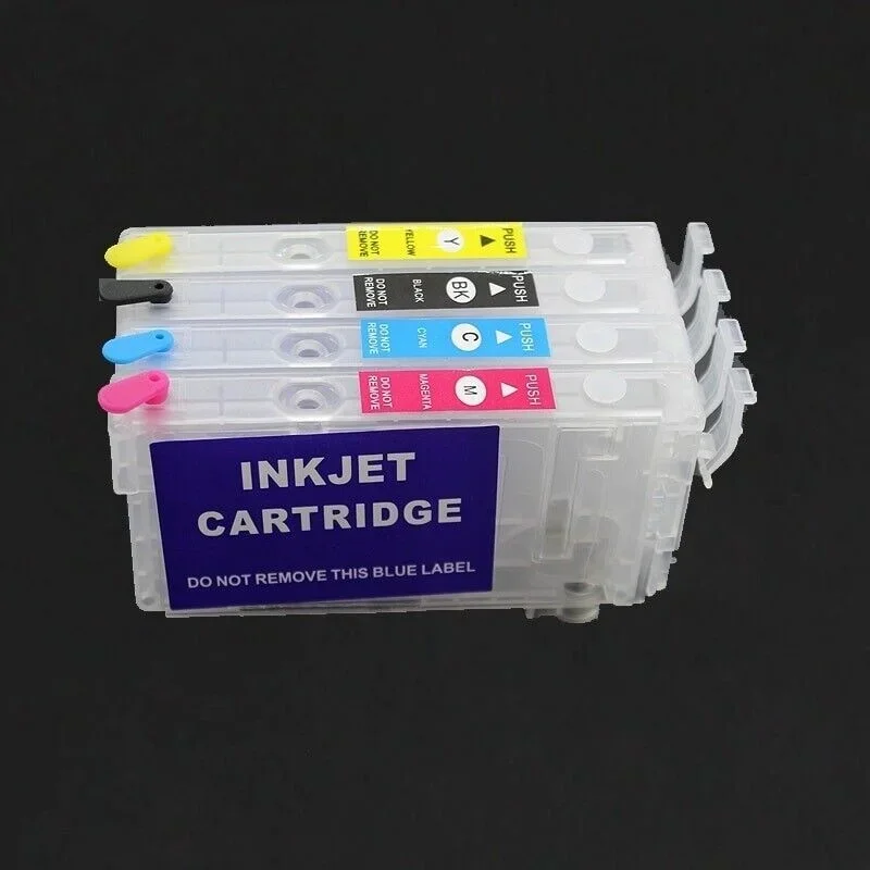 812xl 822xl Refillable Ink Cartridge With Chip For Epson wf-7820 wf-7840 c7000 WF-3820 4834 4820 4830 printers