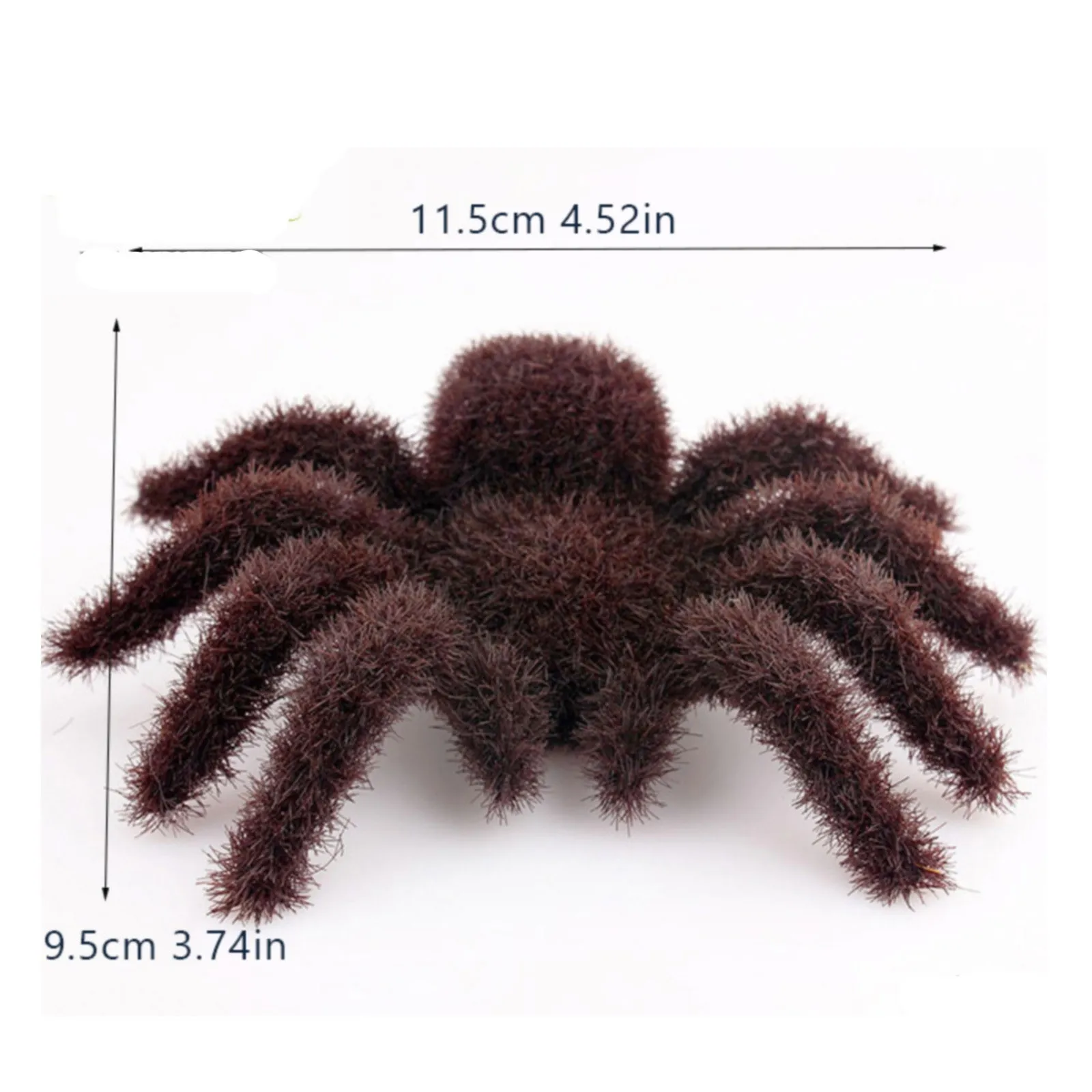 Horrifying Large Artificial Spider Ornaments Halloween Decoration Simulated Spiders Model Party Props Realistic Learning Toys