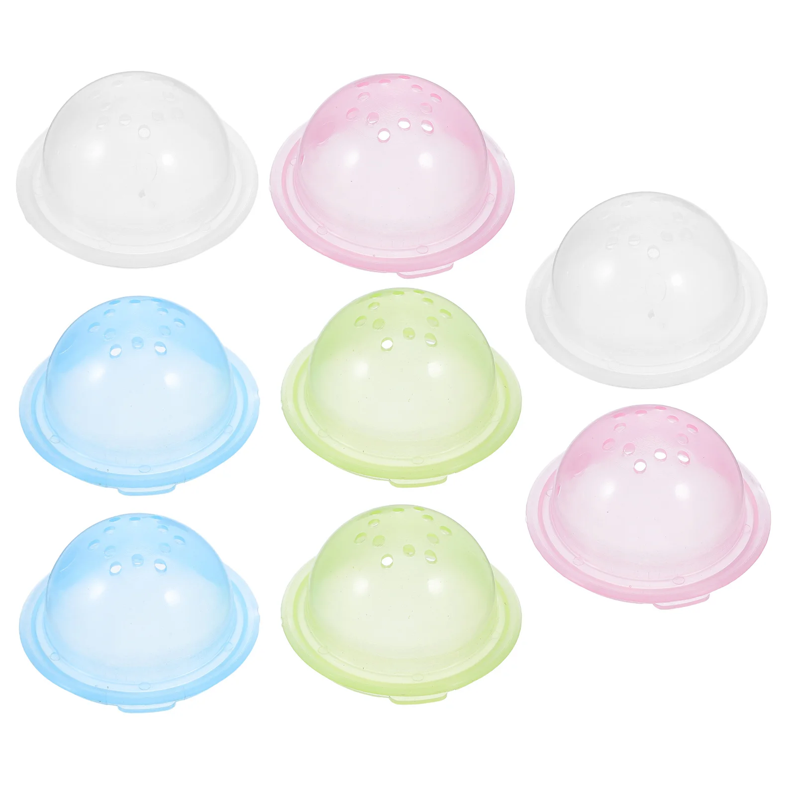 

8 Pcs Hamster Cage Accessories Chinchilla External Tube Little Pet Stopper Plastic Supplies