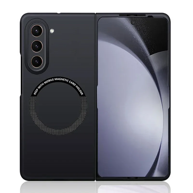 Ultra Thin Skin Feel Wireless Charging Case for Samsung Galaxy Z Fold 7 Fold6 5 4 Magsafe Magnetic Case for Fold5 Fold7 Cover