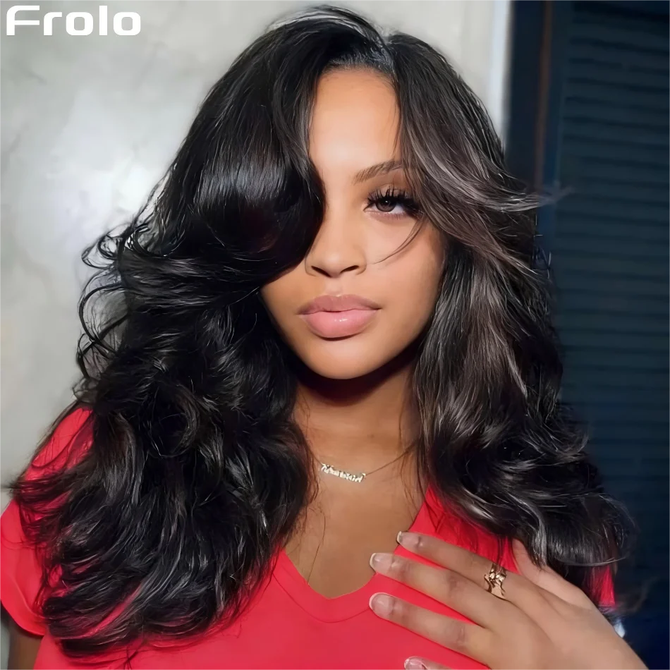 

Объемная волна Парики из человеческих волос 13X6 Hd Парик фронтальной части шнурка 30 40 дюймов Парики фронта шнурка Бразильские парики Оригинальный натуральный черный плотность 250