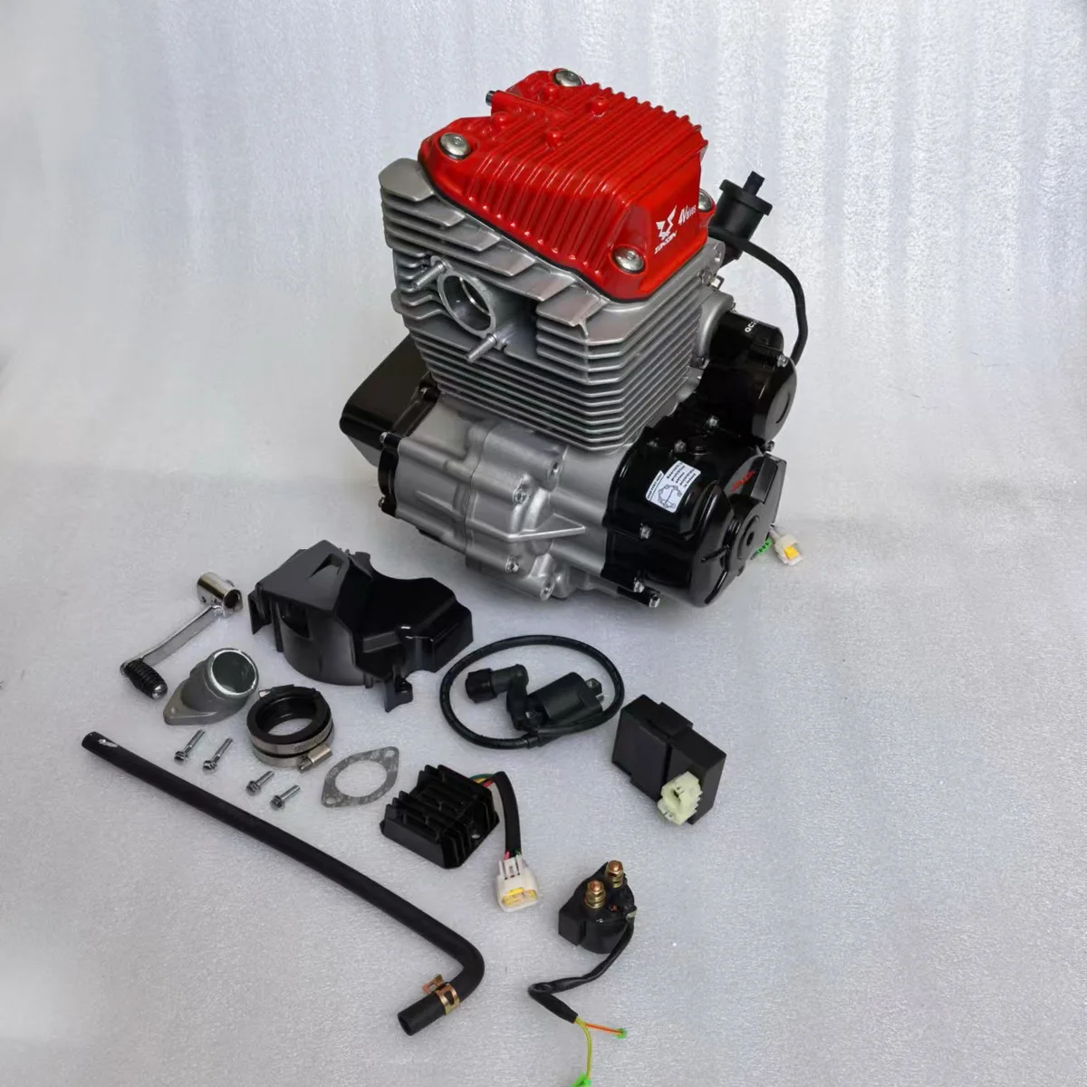 

Один двигатель Zongshen CB250R ZS CB250R, 4-клапанный двигатель с полным комплектом двигателя, готовый к работе