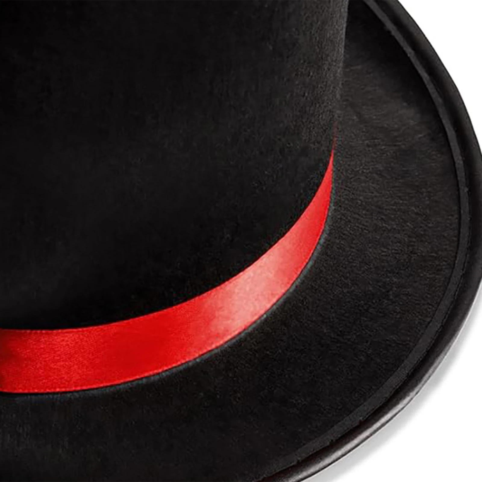 Combhasaki Top Hats for Adults Deluxe Tuxedo Hat Costume Magician Hat with Band for Men and Women