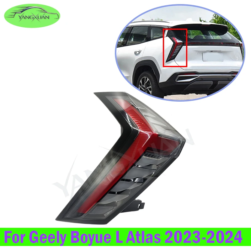 Outer Taillamp For Geely Boyue L Atlas 2023-2024 Tail Lamp Signal Light Warning Light Brake Light Taillight