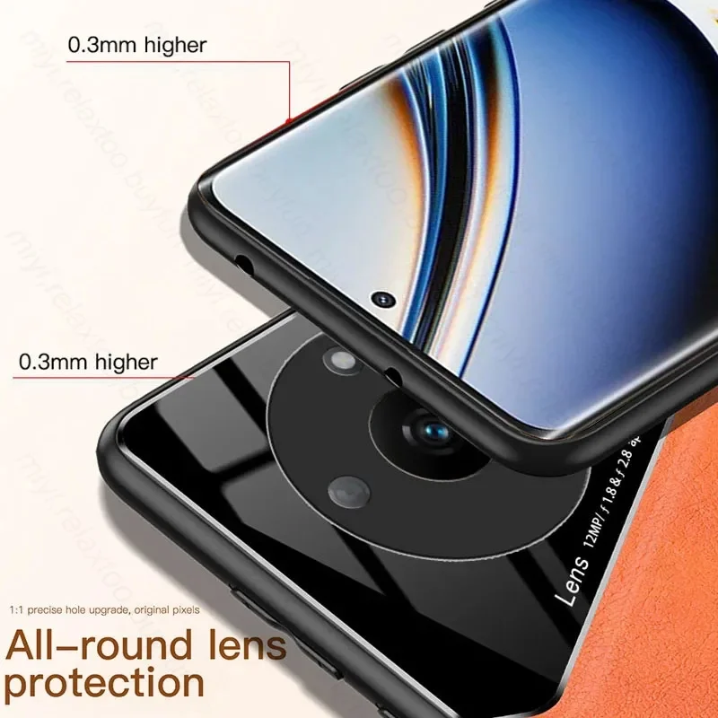 Funda con soporte de succión magnética para Realme 13 12 Pro Plus 11 Pro + 11x 5G, funda protectora a prueba de golpes, Fundas con marco