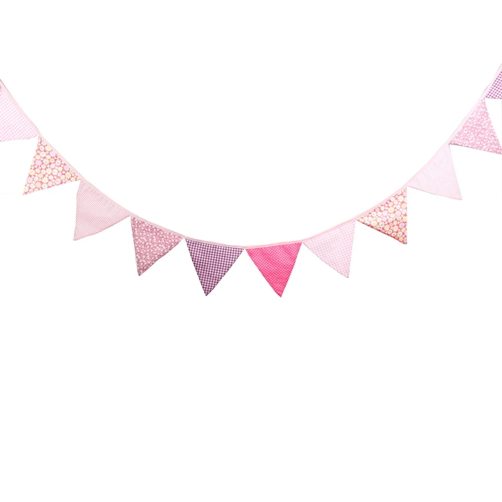 3.2 متر التخرج العودة إلى المدرسة أعلام الجدار الشنق جارلاند القطن مثلث العلم الرايات غرفة الاطفال الحضانة ديكور لعيد ميلاد الطفل