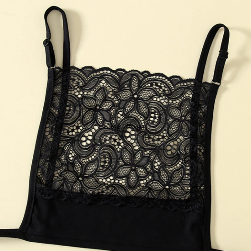 Capa de clivagem respirável para mulheres, camisola invisível, sutiãs, peito envolto, lingerie sem alças, sutiã anti-peep, tops