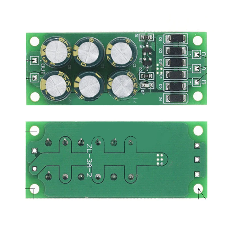 NEW 24V 3A Three-Phase Rectifier Bridge Small Generator Rectifier Board Brushless Brush DC Generator Filter Board Module