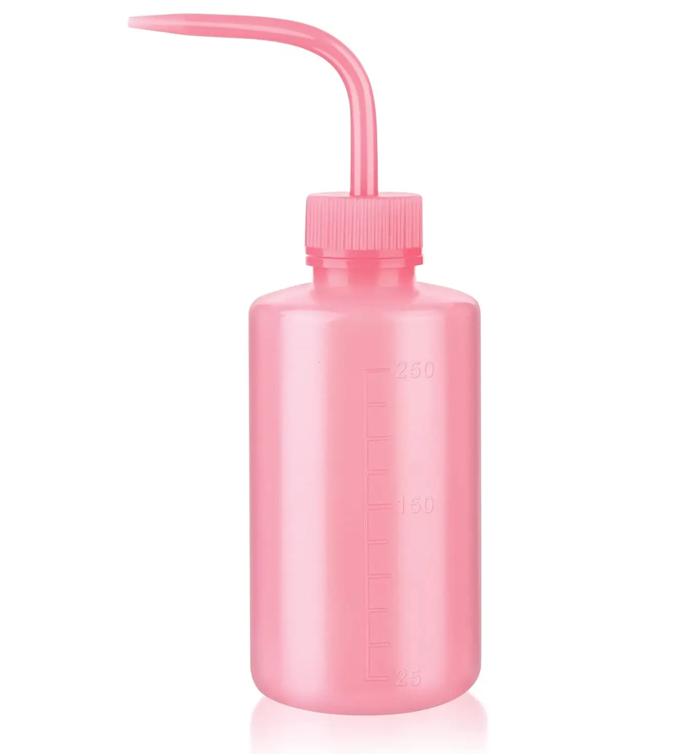 1pc 250ml Squeeze Bottle Wash Plant Bottles Tattoo Wash Bottle 8.5oz Narrow Mouth Medical Lab Irrigation Squeeze Sprinkling Can