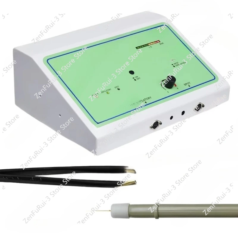2-in-1 Electric Forceps Needle Point Professional Electrolysis Permanent Hair Removal Machine