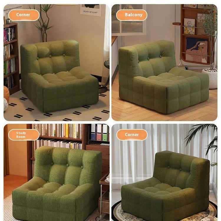 أريكة مضغوطة كاتربيلر أريكة استرخاء كتلة الرجعية الشمال مصمم غير رسمي غرفة المعيشة غرفة نوم أريكة واحدة مربع 2025