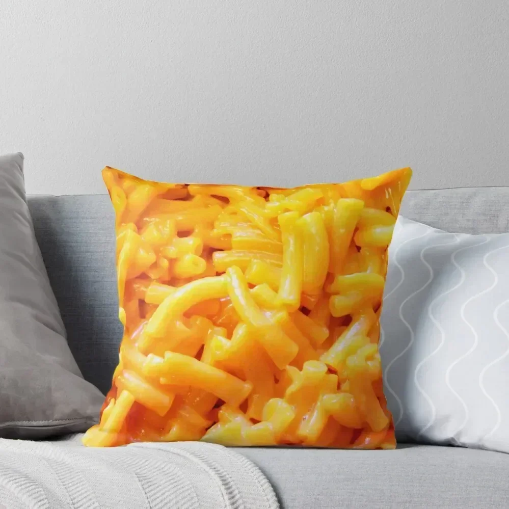 Mac n' Cheese Throw Pillow ornamental pillows for living room Throw Pillow Custom Cushion Photo pillow