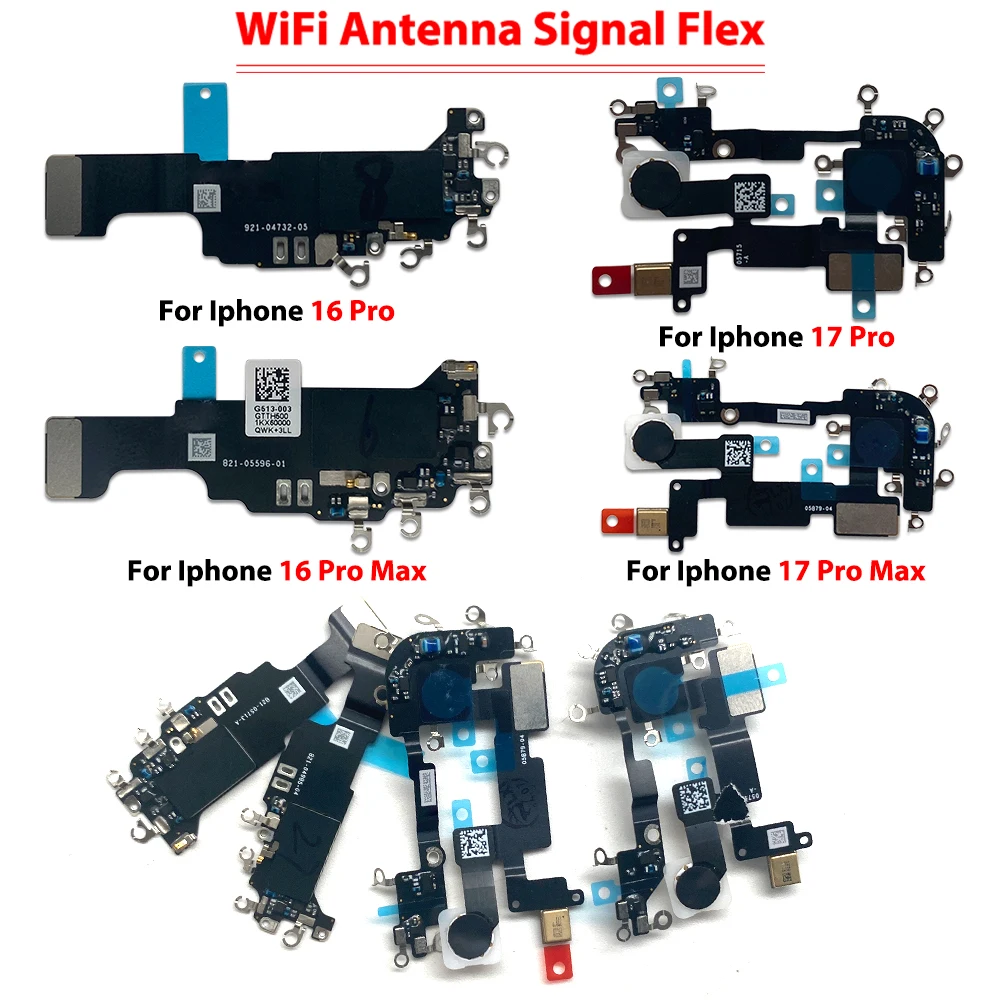 Good quality For Iphone 16 17 Plus Pro Max 17 Air Wifi Signal Wi-Fi Antenna Ribbon Wire Connector Ribbon Flex Cable