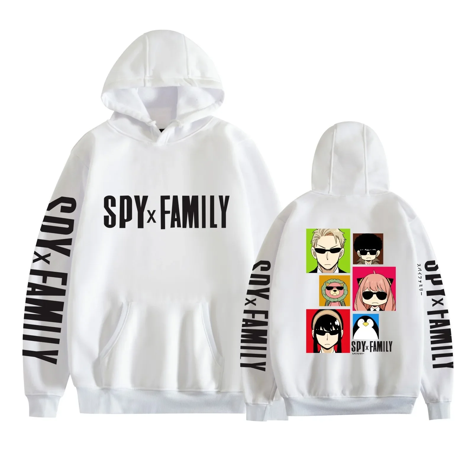 Spy X Family Anime Printed Women's Hoodie Sports Fashion Urban Street Casual Clothing Simple Creative Loose Youth Fashion