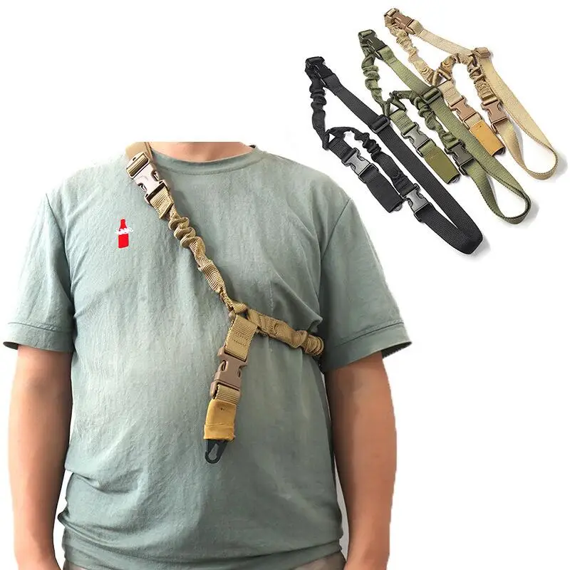 Hunting Bag Gun Sling Rope Single Point Quick Release Shoulder Belt Adjustable Strap For Hunting Shoot Rifle M4 AR AK Rope