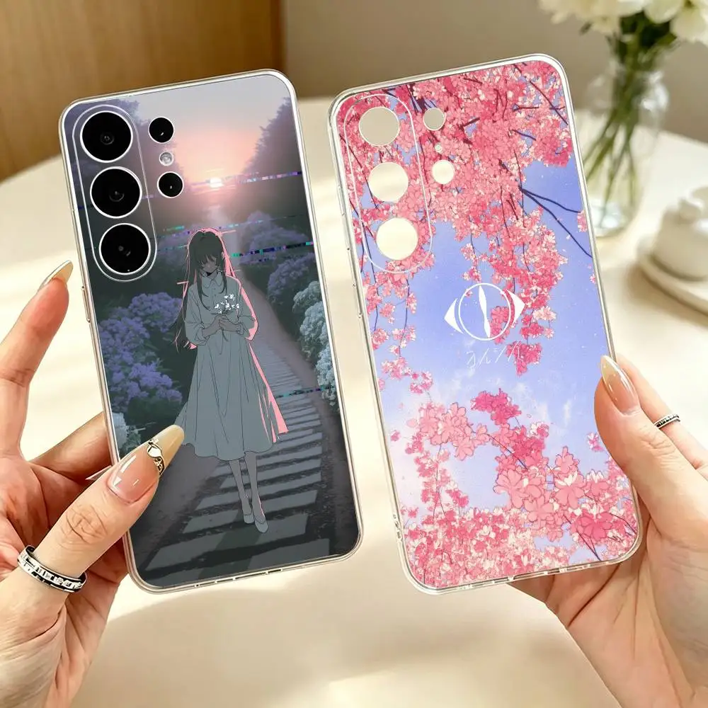 Pop Rock Y-Yorushika  Transparent Phone Case For Samsung S25 S24 S23 S22 S21 S20 Ultra Plus FE Lite Note
