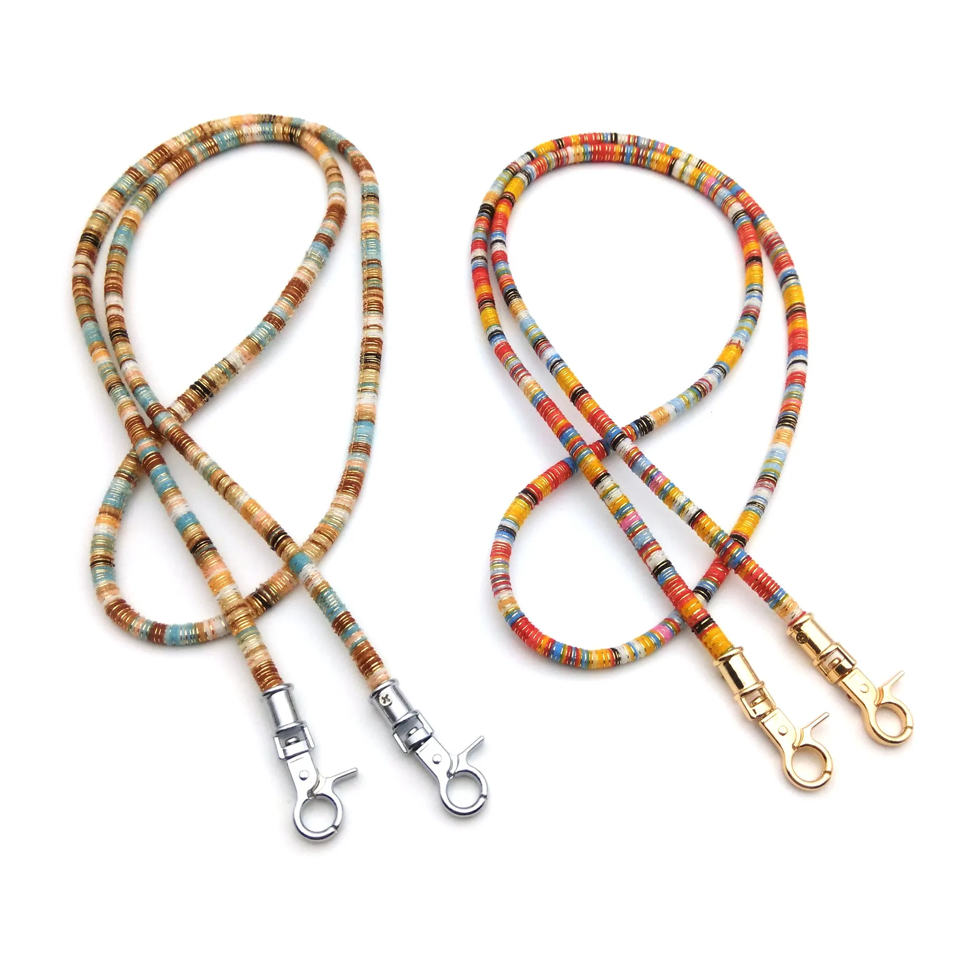 Woven Phone Lanyard Stylish Crossbody Strap Adjustable Lanyard Lightweight Ethnic Phone Strap For Phone Carrying Commuting Short