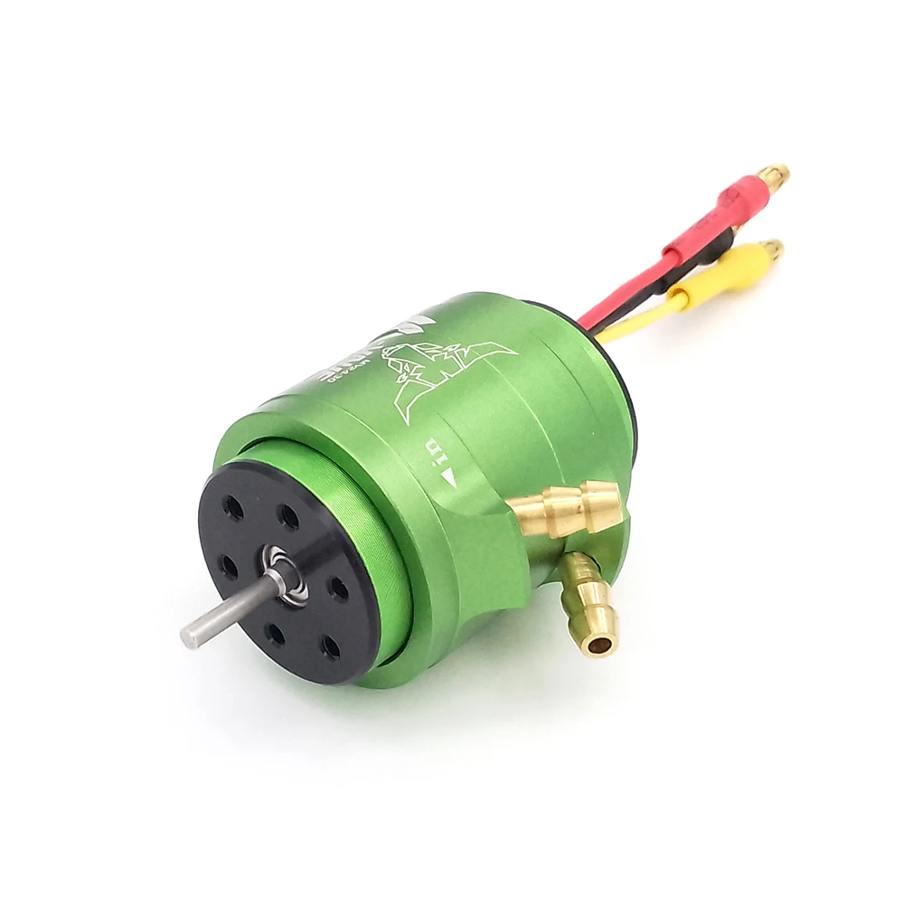 Speed 2440 KV3500 Brushless Motor Water Cooling High Speed Motor for DIY RC Boat Jet Drive Boat