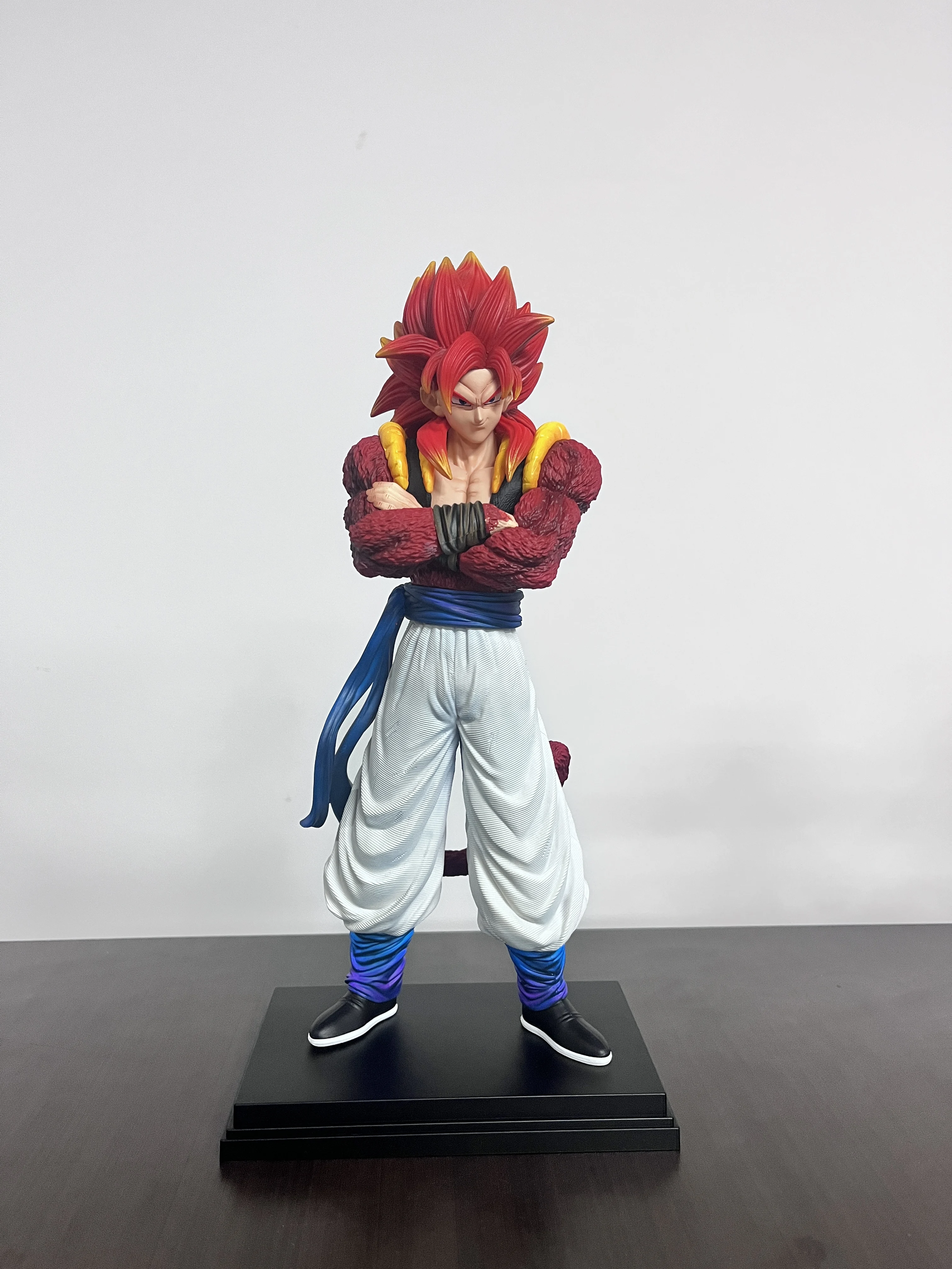 32 CM Dragon Ball Z JG Studio SSJ4 Gogeta anime action figure GK statua collezione modello personalizzato ornamenti desktop regalo t